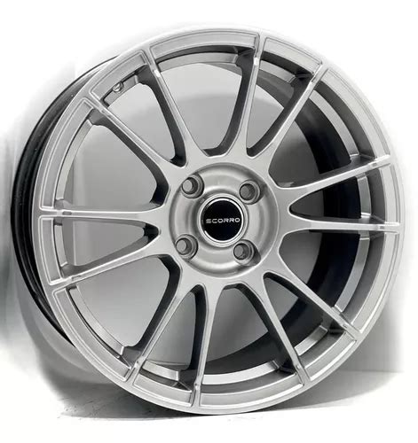 Rodas Scorro Nissan Tiida Sentra Aro 17 4x114 Jogo Bicos