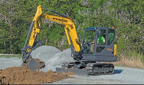 New Holland Mini Excavators Summarized — 2022 Spec Guide — Compact