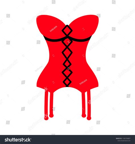 Sexy Lingerie Fashion Illustration Beauty Silhouette Stock Vector Royalty Free