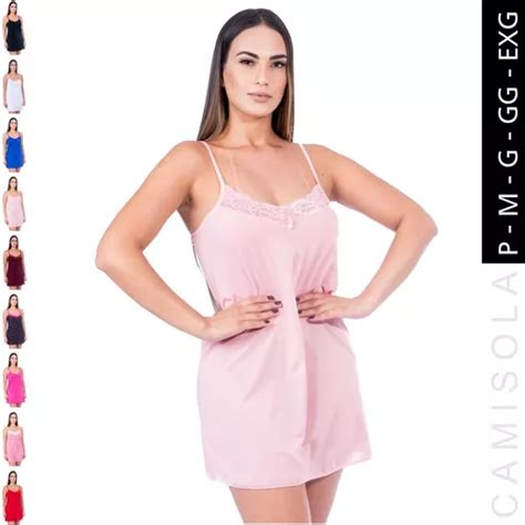 Camisola Sexy Renda Camisola Feminina Lingerie MercadoLivre