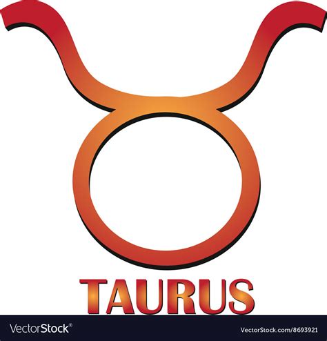 Taurus Royalty Free Vector Image Vectorstock