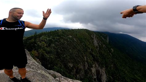 Hiking Up Eagle Cliff In Franconia Notch Nh Youtube