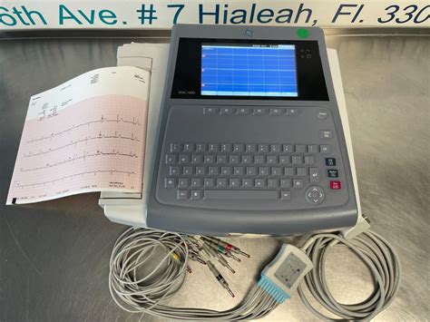 Ge Mac 1600 Resting Ecg System Medproshop