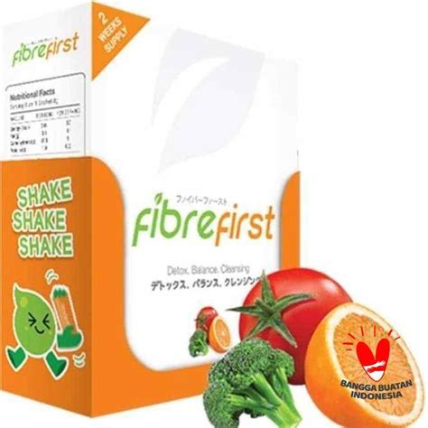 Jual Fibre First Isi 15 Sachet Bpom Original Minuman Serat Minuman