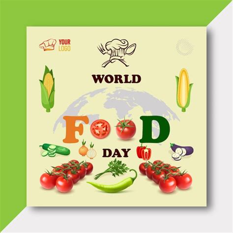 Premium Vector Free Vector Flat Design Of World Food Day