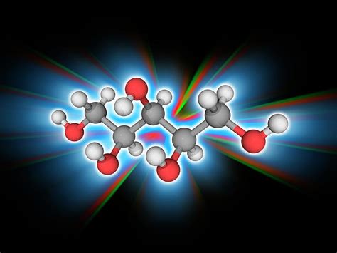 Xylitol Organic Compound Molecule Photograph By Laguna Design Science