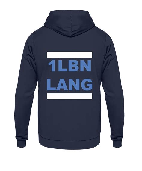 SV BW Hohen Neuendorf 1LBN LANG Hoody Dunkelblau Fan Shop Verein