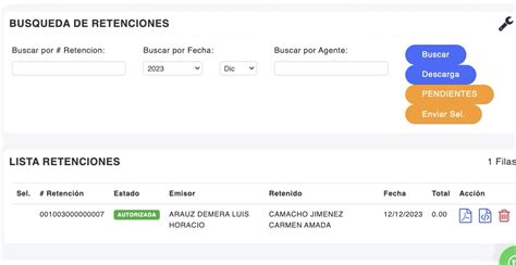 Cómo Anular Retenciones Emitidas Zofi
