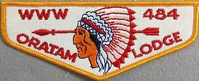 OA Oratam Lodge 484 F1 Flap YOR Bdr GLUE ON BACK TK 1647 EBay