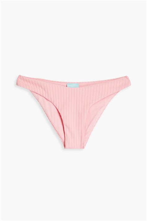 MELISSA ODABASH Ribbed Low Rise Bikini Briefs THE OUTNET