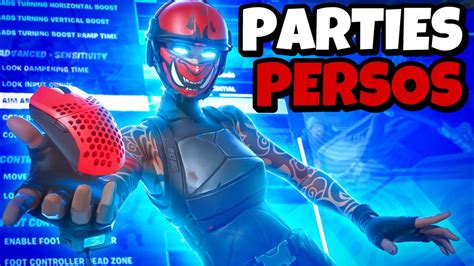 Live Fortnite Fr Pp Partie Perso Fight Zonewars Go Les K