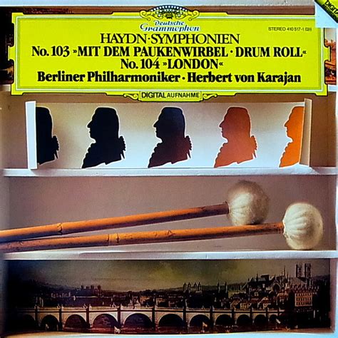 Haydn Berliner Philharmoniker Herbert Von Karajan Symphonien No