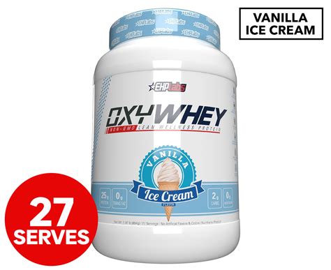 EHP Labs OxyWhey Lean Protein Powder Vanilla Ice Cream 894g 27 Serves