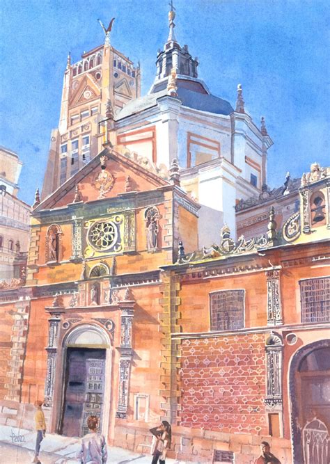 Saints Preserve Us Madrid Northwest Watercolor Society