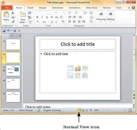 Powerpoint - Deleting Existing Slide in Powerpoint - Tutorial Desk