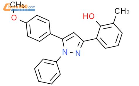 191157 92 3 Phenol 2 5 4 Methoxyphenyl 1 Phenyl 1H Pyrazol 3 Yl 6