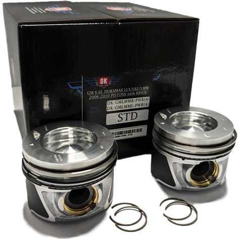 Piston Set W Rings Lly Lbz Lmm Duramax L