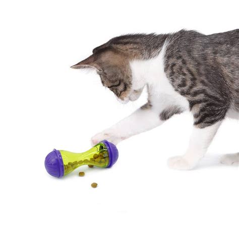 Cat Iq Treat Toy Smarter Interactive Kitten Ball Toys Pet Food