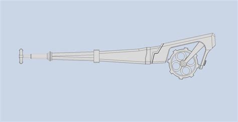 Stl File League Of Legends Arcane Ekko Weapon 🔫 ・3d Print Object To