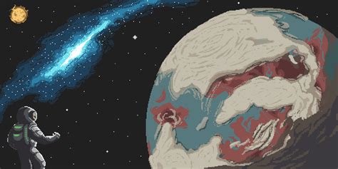 Pixilart The Astronaut By Stofflerpxl