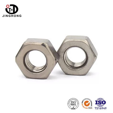 China Din 934 Hex Nut Suppliers Manufacturers Factory Direct Price