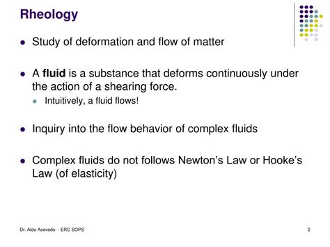 Ppt Introduction To Rheology Powerpoint Presentation Free Download Id 6859468