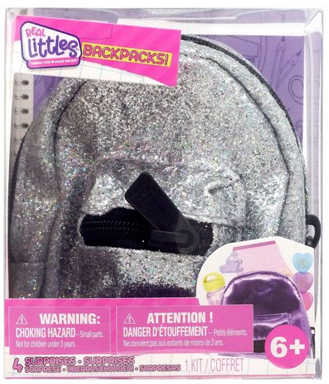 Shopkins Real Littles Backpacks Series 4 Glitter Mystery Pack Moose Toys Toywiz