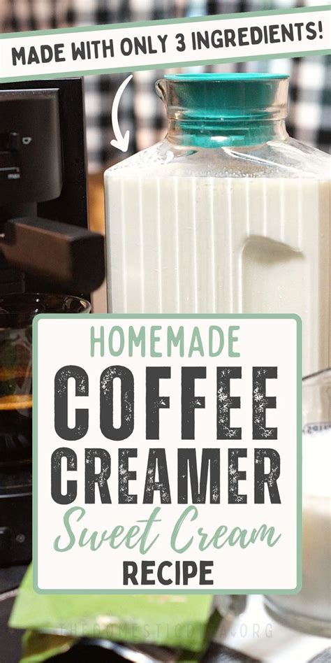 Homemade Coffee Creamer Recipe Artofit