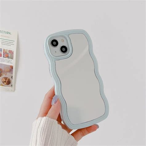Чехол для iPhone 15 Plus; Мятный волна - купить с доставкой по выгодным ...