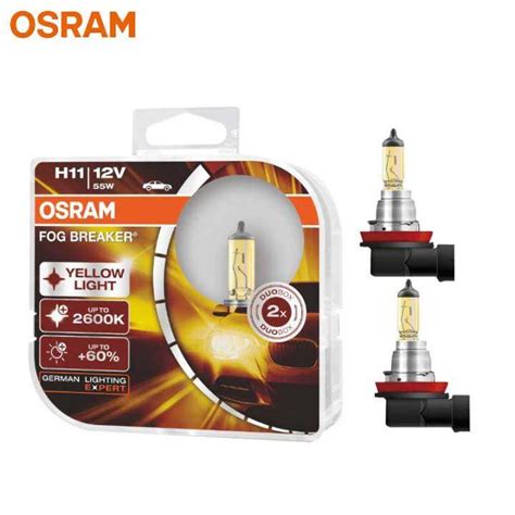 Osram Fog Breaker H Auto Head Light Bulbs Fog Lamps V W K