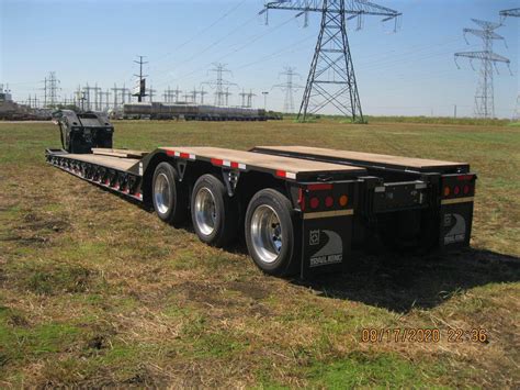 Trail King Tk Hdg Paver Special W Lowboy Trailer For Sale