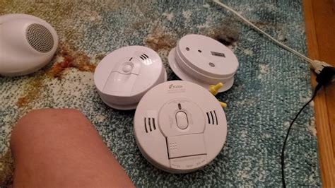 Testing 3 Hardwired Smoke Alarms Youtube