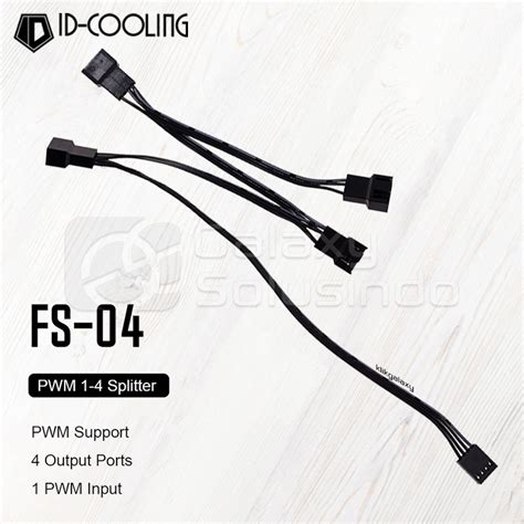 Jual Id Cooling Fs Pwm V Pin Rgb In Out Splitter Cable