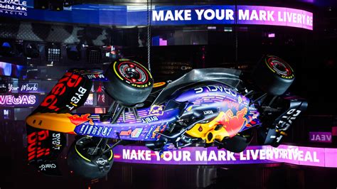 Red Bull Unveil Special Fan Designed Las Vegas Livery Ahead Of Weekend