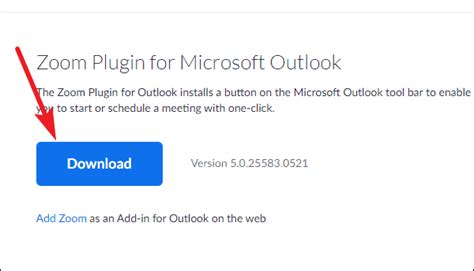 Zoom Outlook Plugin Berlindavino