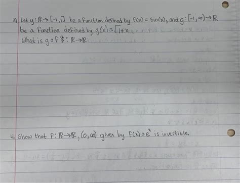 Solved Consider That F⊆t F R→r Giver By F X X2 1 Show