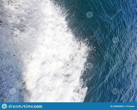 A Onda Branca Do Mar Vira Espuma Fundo E Textura Colocar Para O Seu