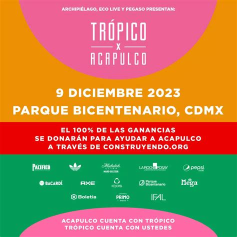 Trópico Anuncia Cambio De Sede Y Donará Sus Ganancias A Acapulco