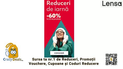 Descopera si profita de campania Lensa Reduceri de Iarnă cu până la