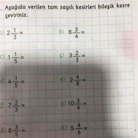 Yapabilir Misiniz Soru Ekte Matematik S N F Ar Yay Nc L K Eodev