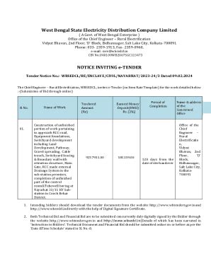 Fillable Online Resettlement Framework West Bengal Electricity Fax