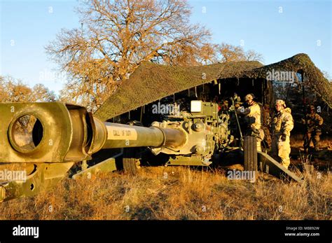 1st Battalion 37th Field Artillery Regiment Hi Res Stock Photography