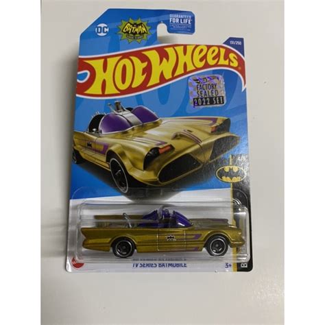 Hot Wheels Factory Sealed TV Series Batmobile Gold Shopee Malaysia