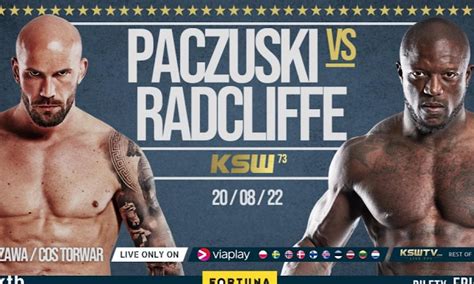 Radosław Paczuski także wystąpi na KSW 73 w Warszawie Rywalem Polaka