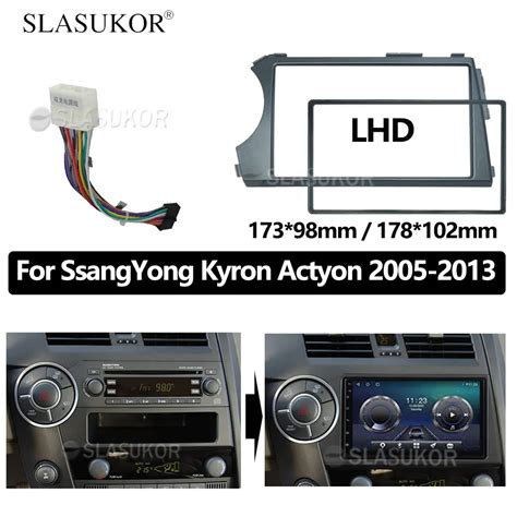 Car Refitting DVD Frame DVD Panel Dash Kit Fascia Radio Frame Audio