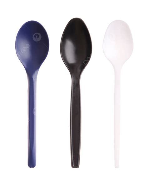 Plastic Spoons Group Set Dinner Object Png Transparent Image And