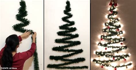 Qué poner en vez de árbol de Navidad 30 Ideas que te encantarán