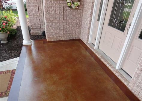 Acetone Staining Decorative Concrete Systems