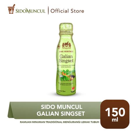 Promo Galian Singset Ml Ramuan Minuman Tradisional Mengurangi Lemak