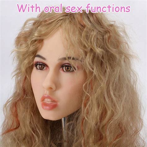 Sex Doll Head Male Masturbator With Realistic Facial Features And Oral